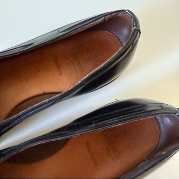 Allen Edmonds  Black Leather Tassel Loafer Dress Shoes Size 11.5 B Slip On main image 9